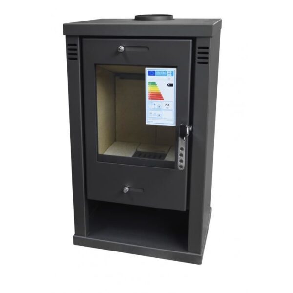 Poele à bois max 10.5KW – Warmtech